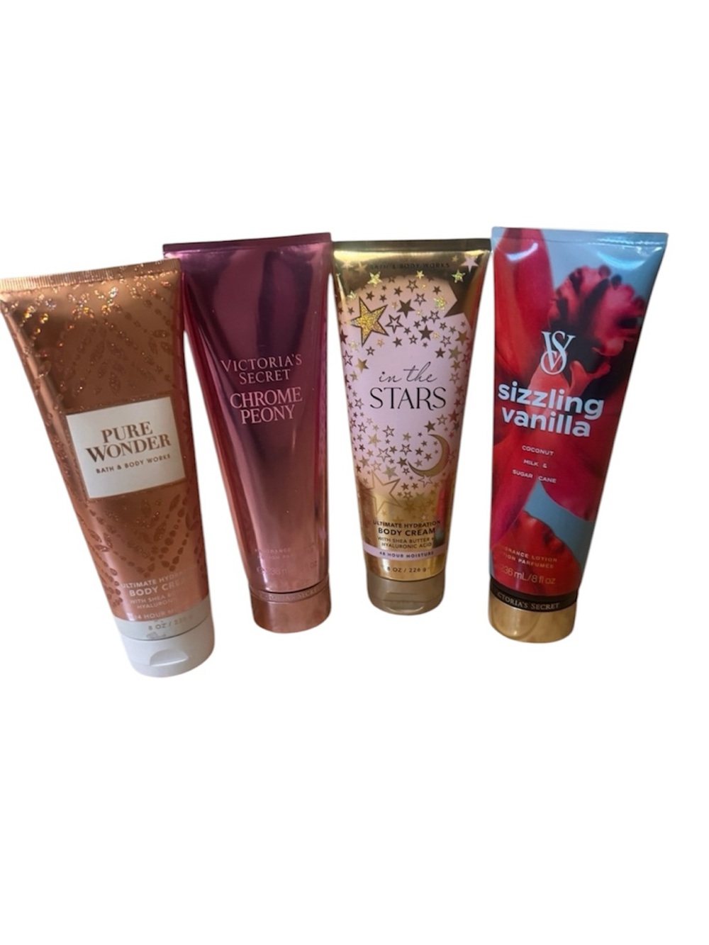 New Victorias Secret and Bath & Body Works Body Cr3am Bundle